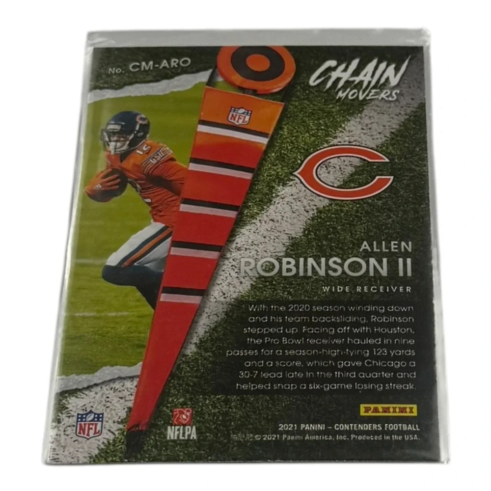 Allen Robinson II 2021 Panini Contenders Chain Movers Chicago Bears CM-ARO NFL
